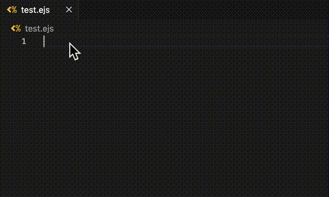 snippet in a ejs file