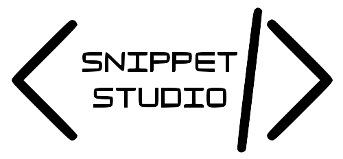 SnippetStudio Logo