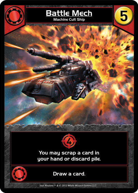 battle mech card
